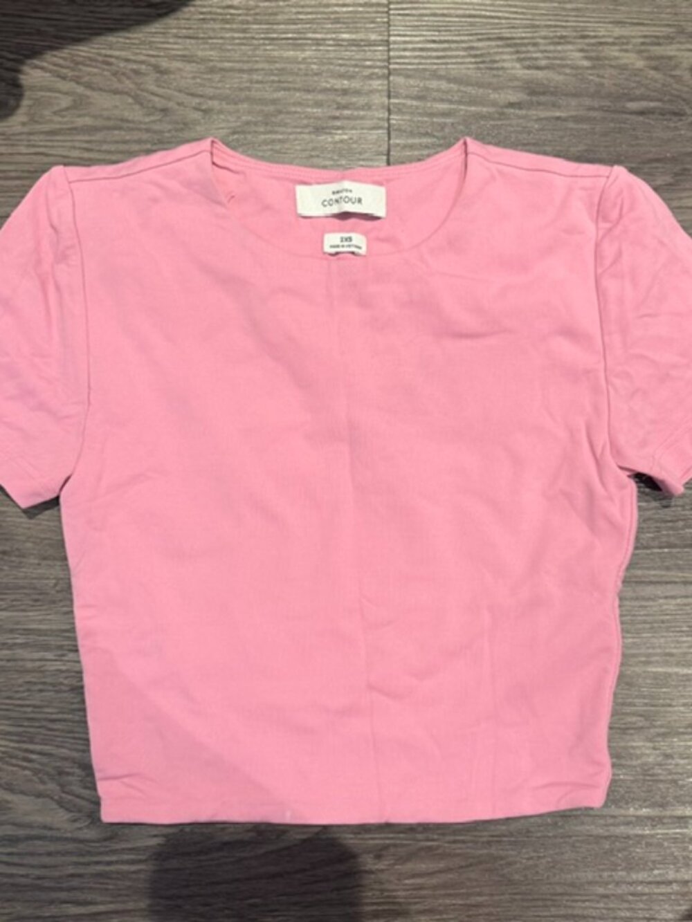 ARITZIA-BABATON CONTOUR CROPPED TEE